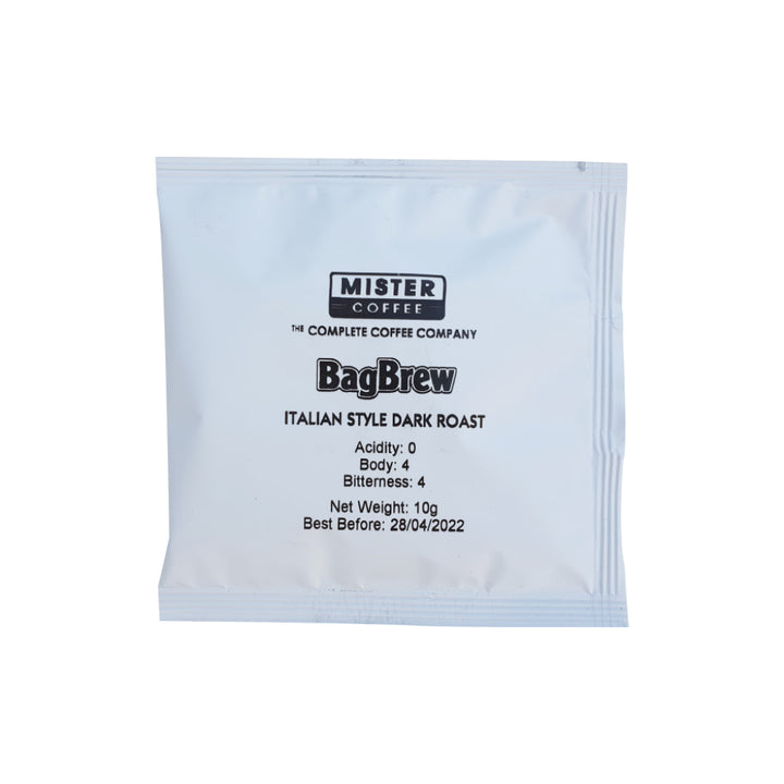 Mister Coffee BagBrew Italian Style 10X10g - Beverages