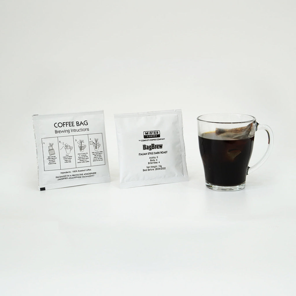 Mister Coffee BagBrew Italian Style 10X10g - Beverages