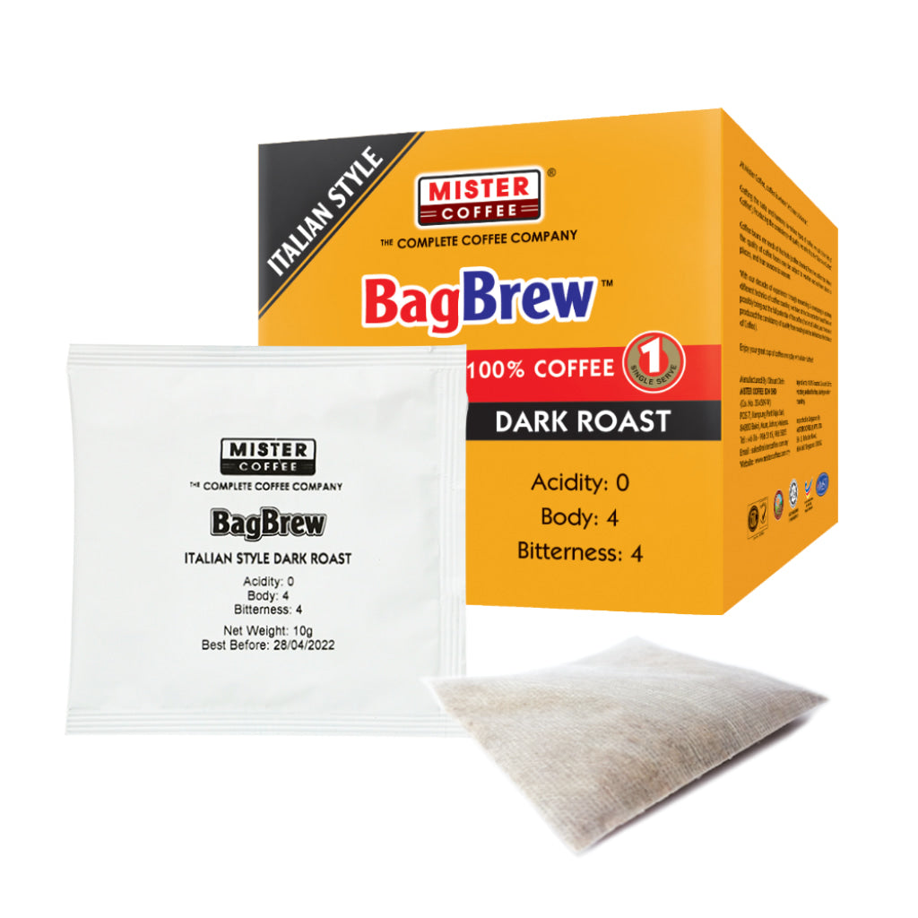 Mister Coffee BagBrew Italian Style 10X10g - Beverages
