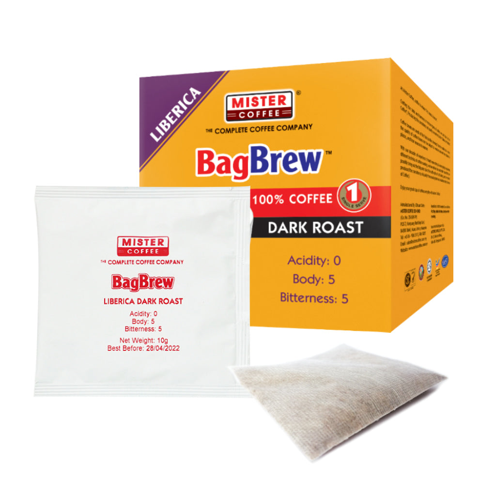 Mister Coffee BagBrew Liberica 10X10g - Beverages - Coffee