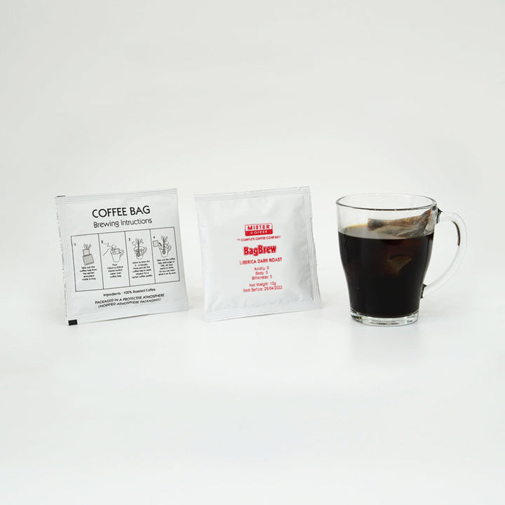 Mister Coffee BagBrew Liberica 10X10g - Beverages - Coffee