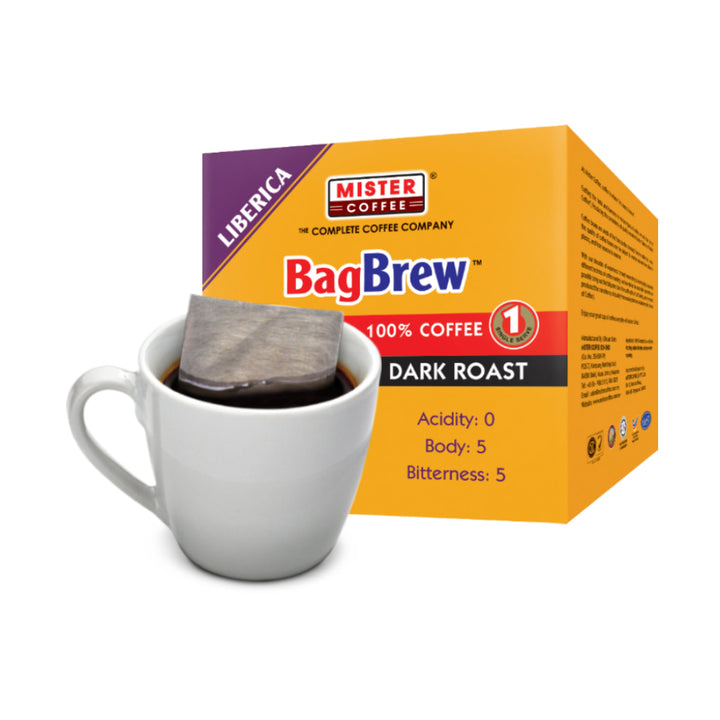 Mister Coffee BagBrew Liberica 10X10g - Beverages - Coffee