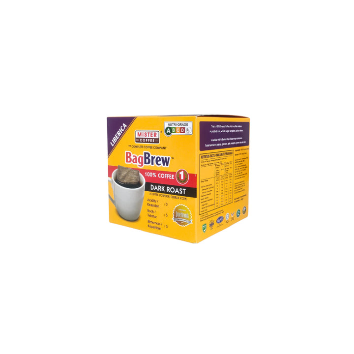 Mister Coffee BagBrew Liberica 10X10g - Beverages - Coffee
