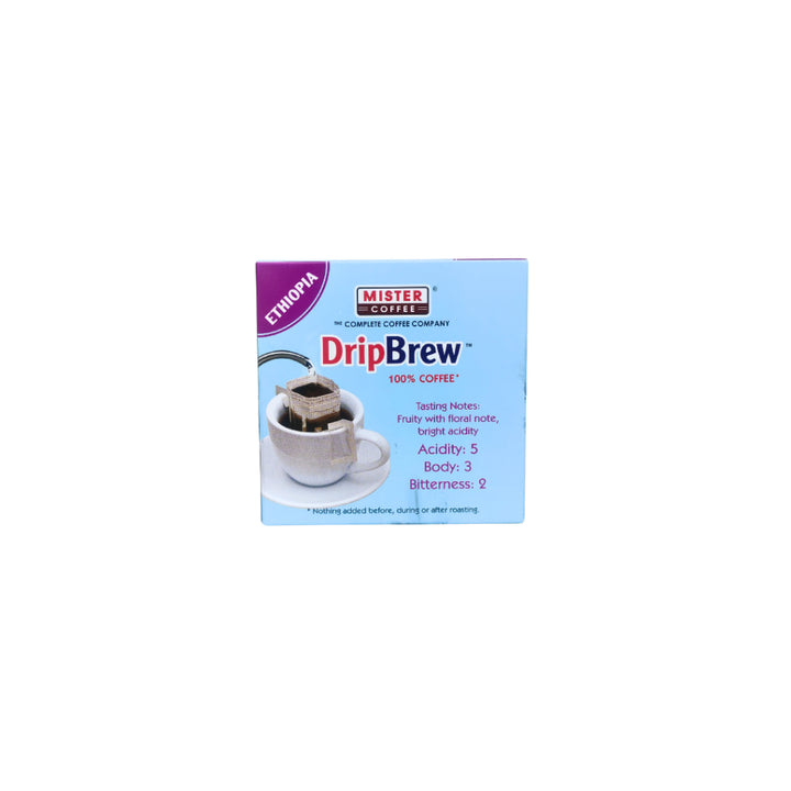 Mister Coffee DripBrew Ethiopia 5X10g - Beverages - Coffee