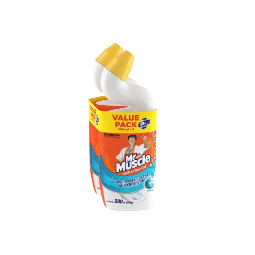 Mr Muscle Multipurpose Toilet & Bathroom Cleaner Marine