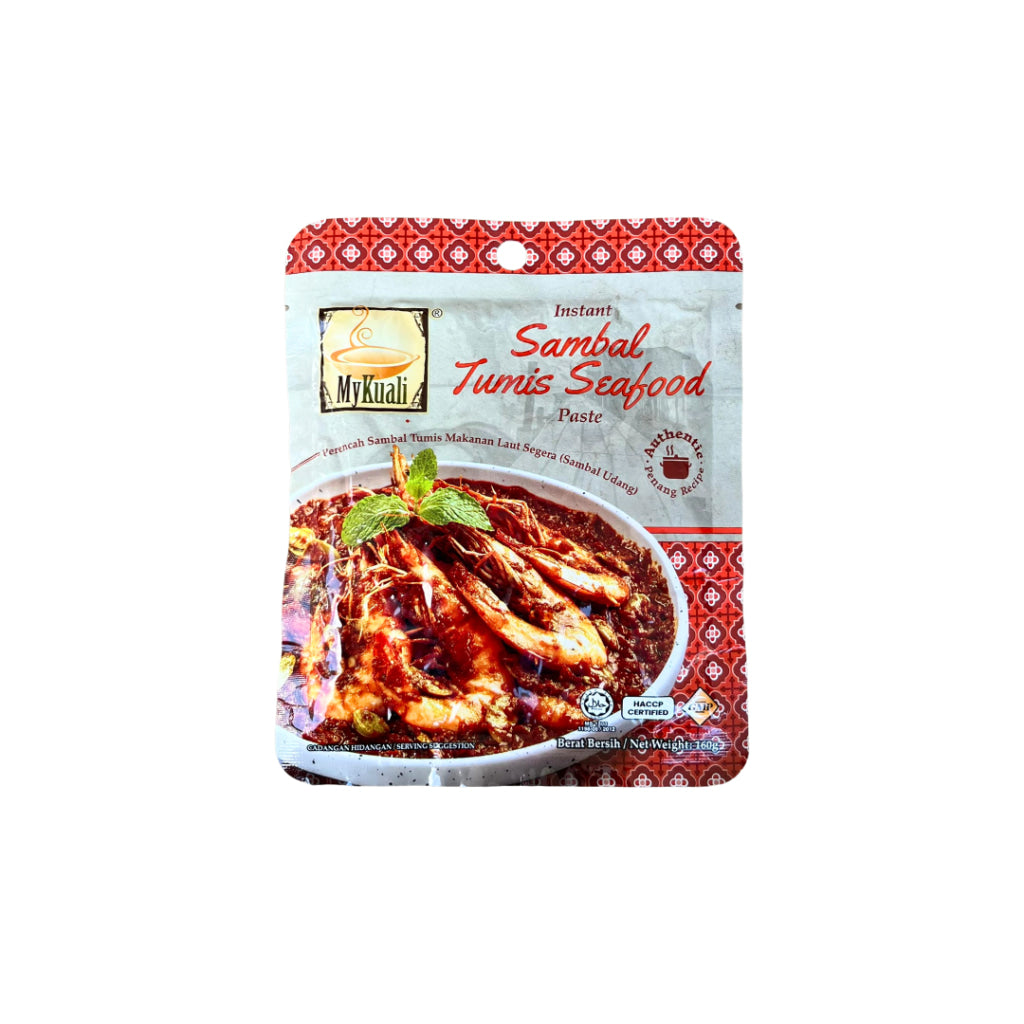 MyKuali Instant Paste Sambal Tumis Seafood 160g - Pantry