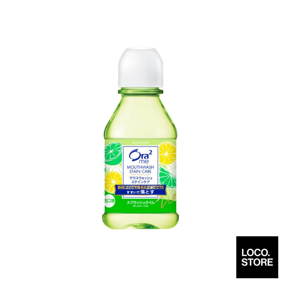 Ora2 Me Breath & Stain Clear Mouthwash Splash Lime 80ml -