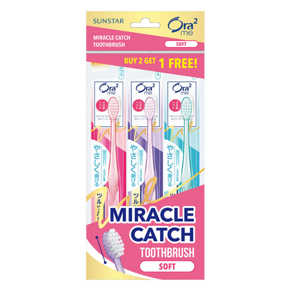 Ora2 Me Miracle Catch Toothbrush Value Pack Soft - Oral Care
