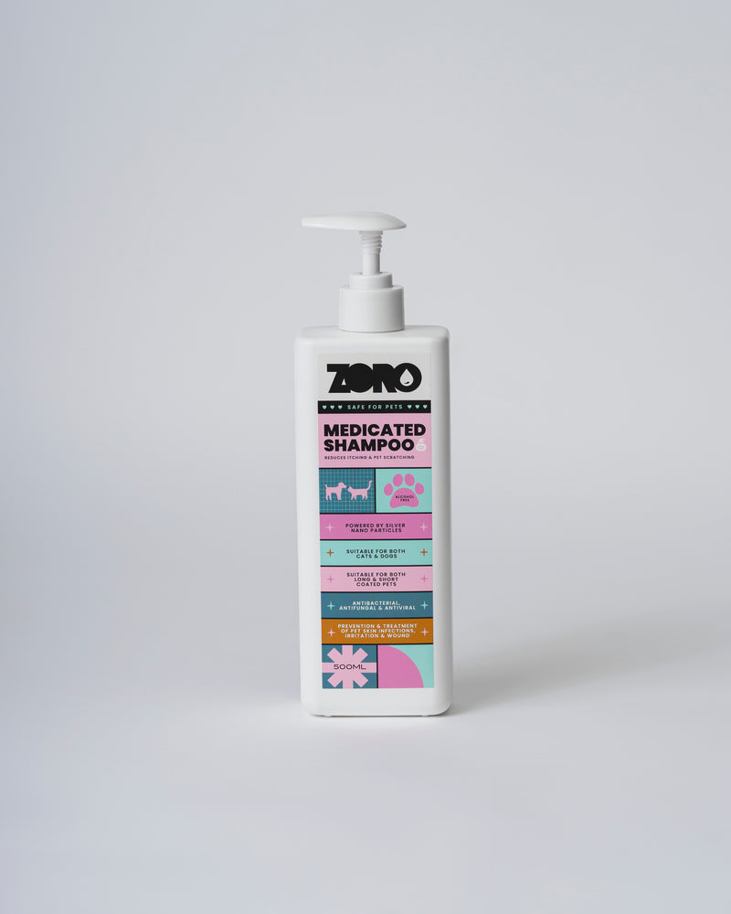 ZORO Medicated Pet Shampoo 500ml