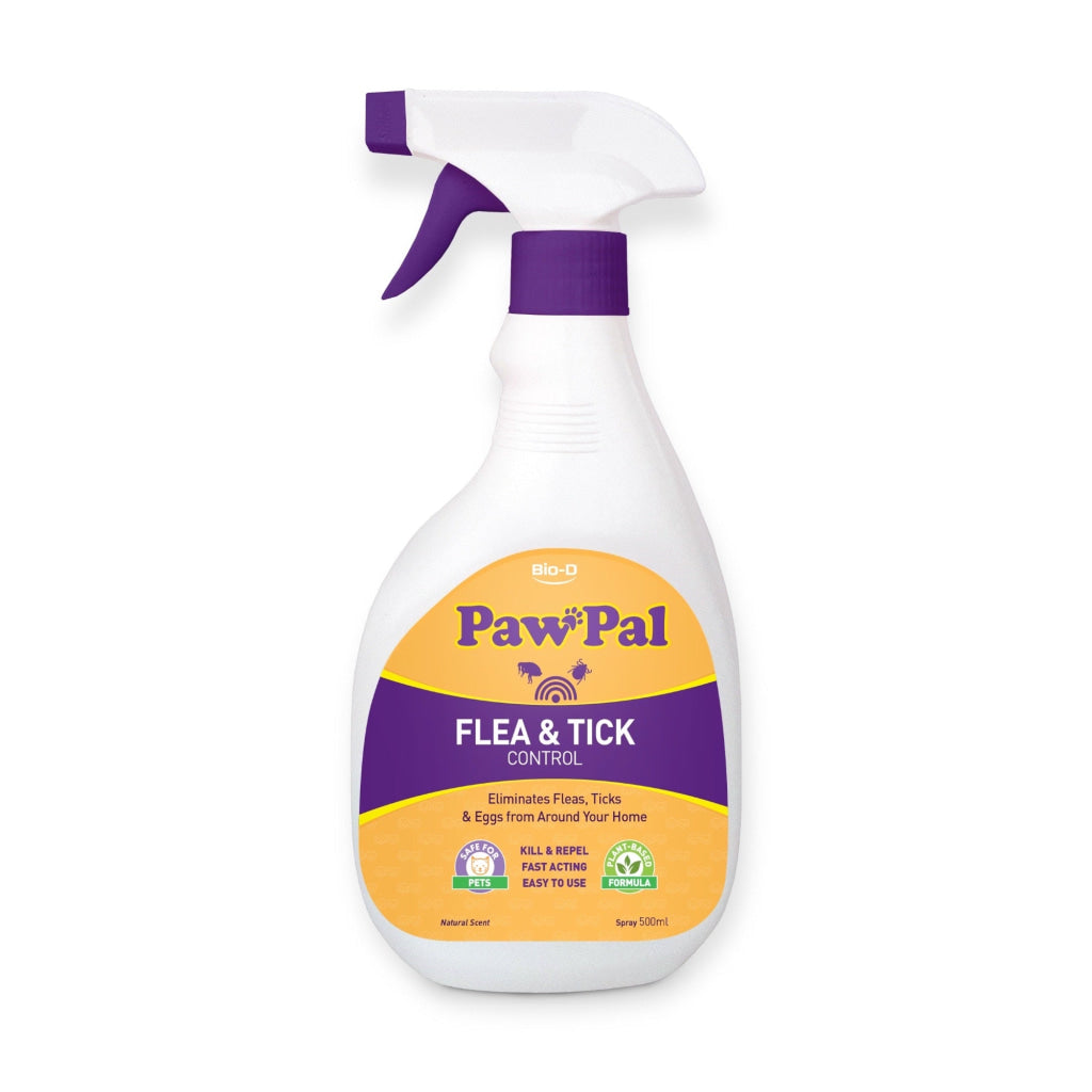 PawPal Flea & Tick Control Spray 500ml Natural - Pet
