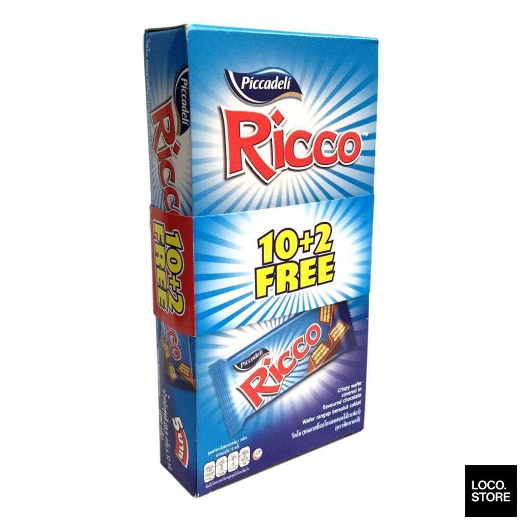 Piccadeli Ricco 12.12 Promo (10+2) - Biscuits Chocs & Sweets