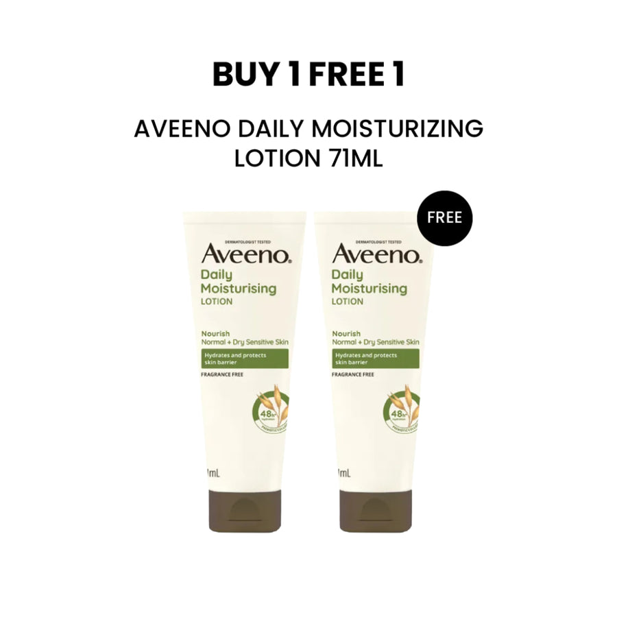 [POWER DEAL - BUY 1 FREE 1] Aveeno Daily Moisturizing Lotion