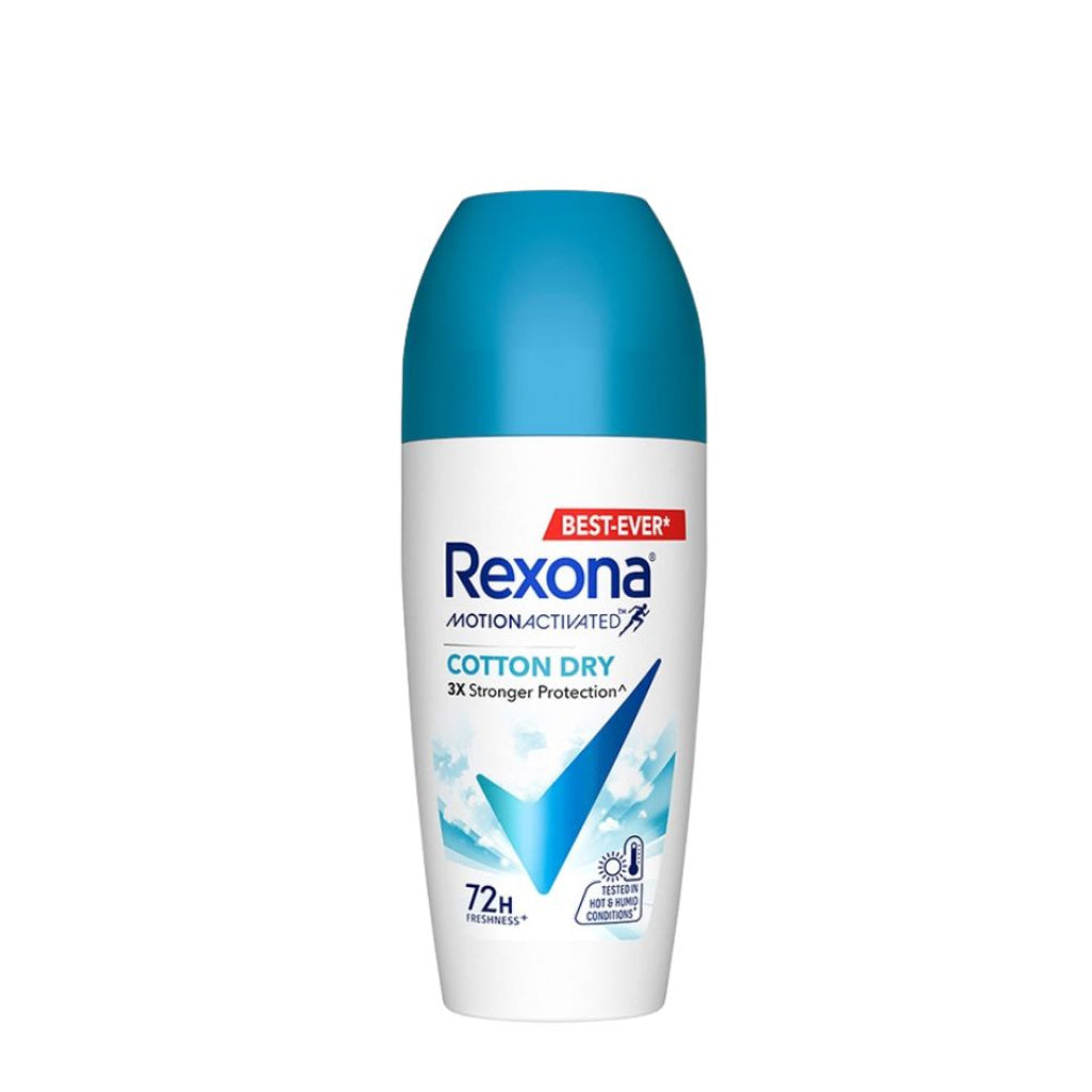 Rexona Roll-On Women Cotton Dry 45ml - Bath & Body