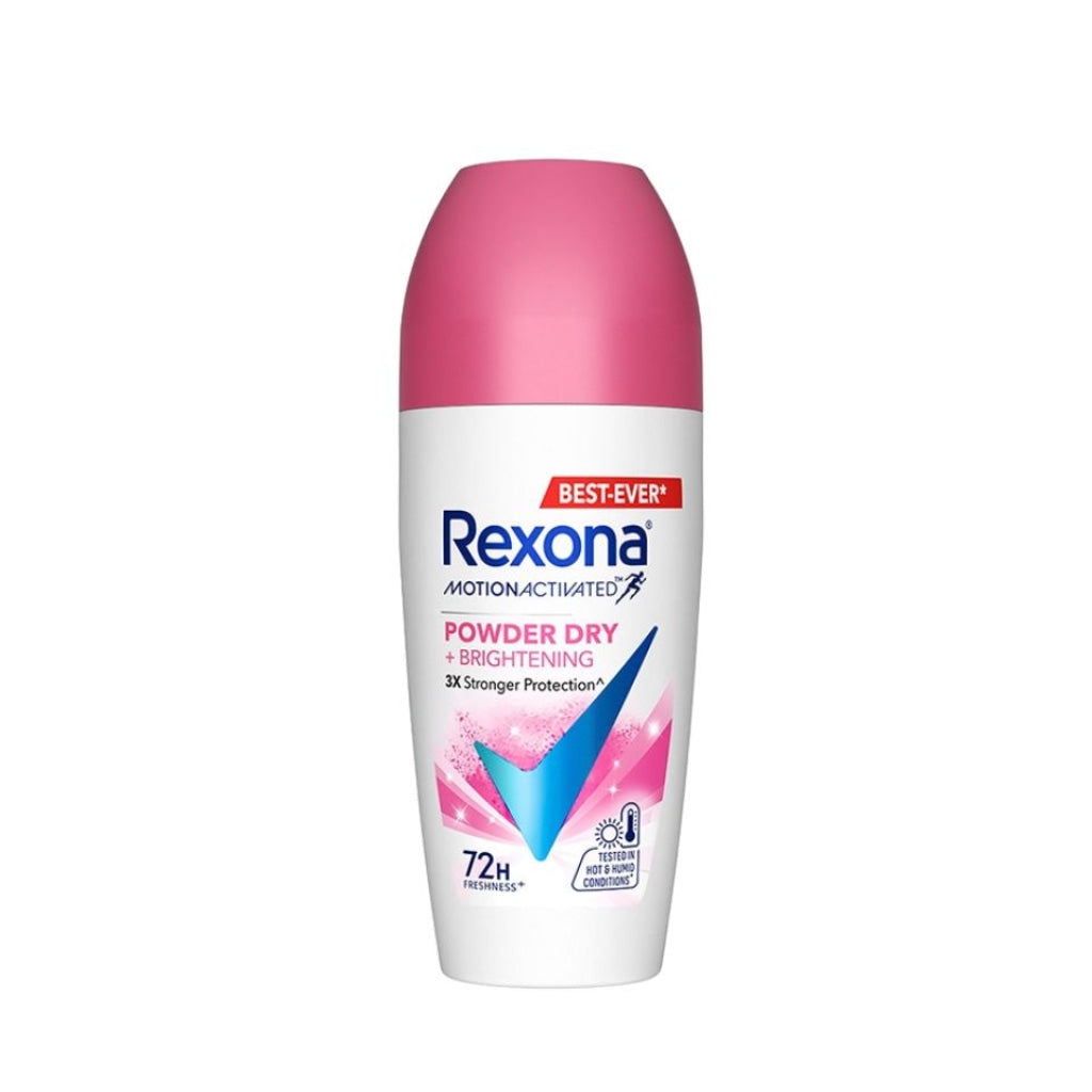 Rexona Roll-On Women Powder Dry + Brightening 45ml - Bath &