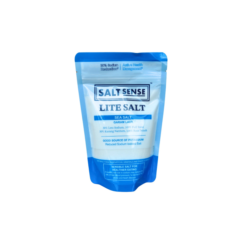 Saltsense Lite Salt - Sea Salt Iodised 400G - Pantry