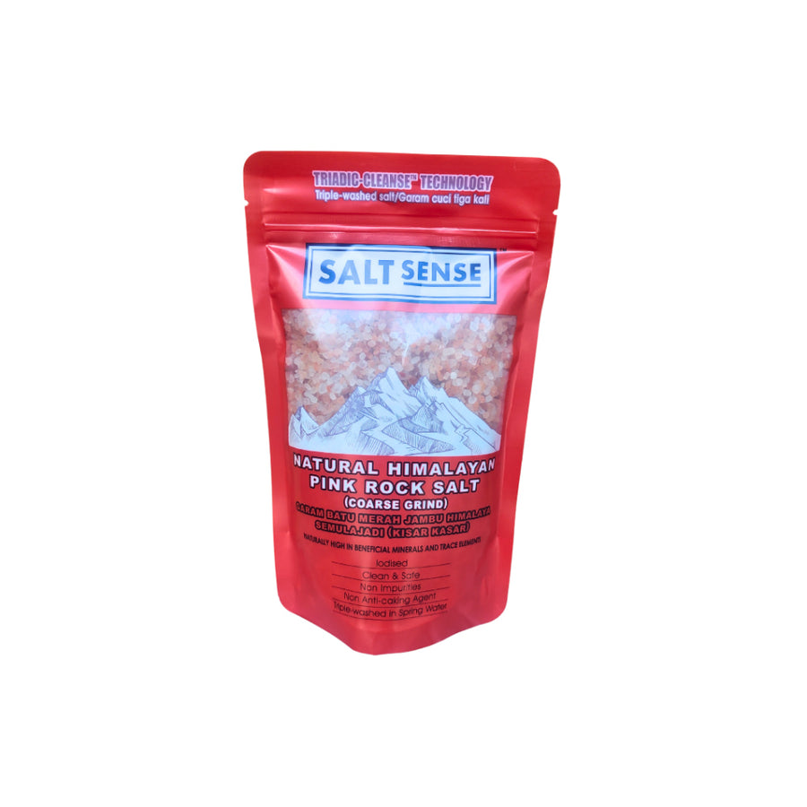 Saltsense Natural Himalayan Pink Rock Salt Coarse Grind