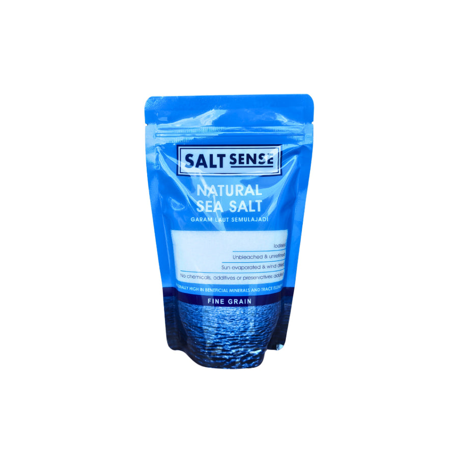 Saltsense Natural Sea Salt Fine Grain Iodised 500G - Pantry