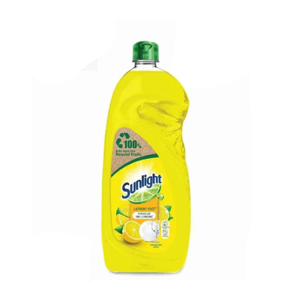 Sunlight Dishwash Liquid Lemon 800ML - Household Cleaning