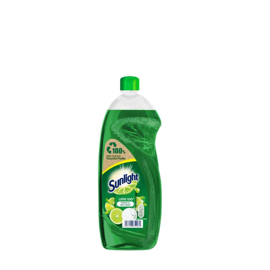 Sunlight Dishwash Liquid Lime 400ml - Household Cleaning