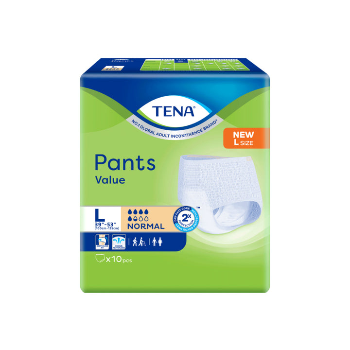 TENA Adult Diaper Pants Value Large 10s - Wellness - Adult