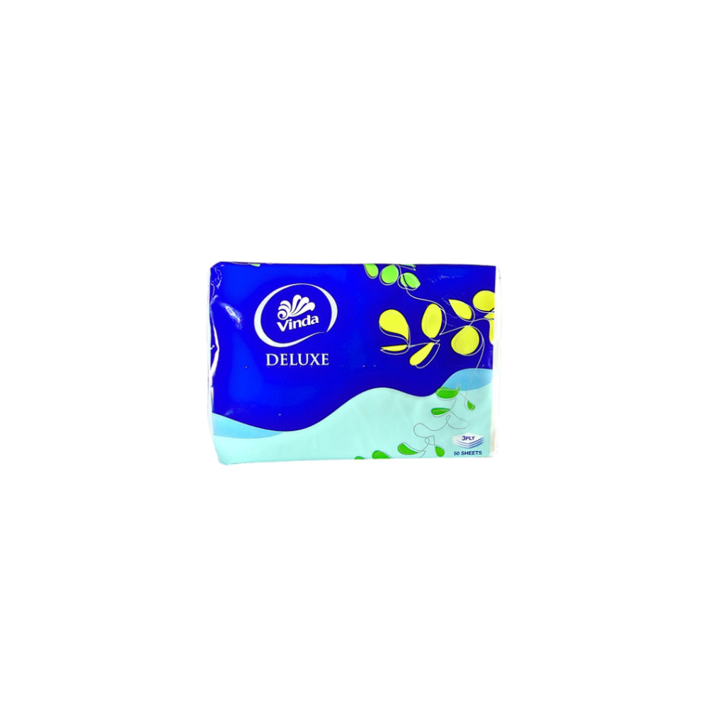 VINDA Deluxe Tissue 3-ply 1 Pack 50s - Household - Kitchen