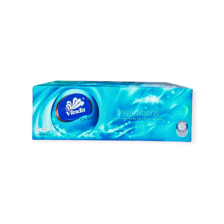 VINDA Deluxe Tissue 3 ply BL 100S 1 Box - Household -