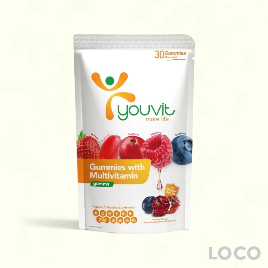 Youvit Multivitamin Gummies Adult 30S