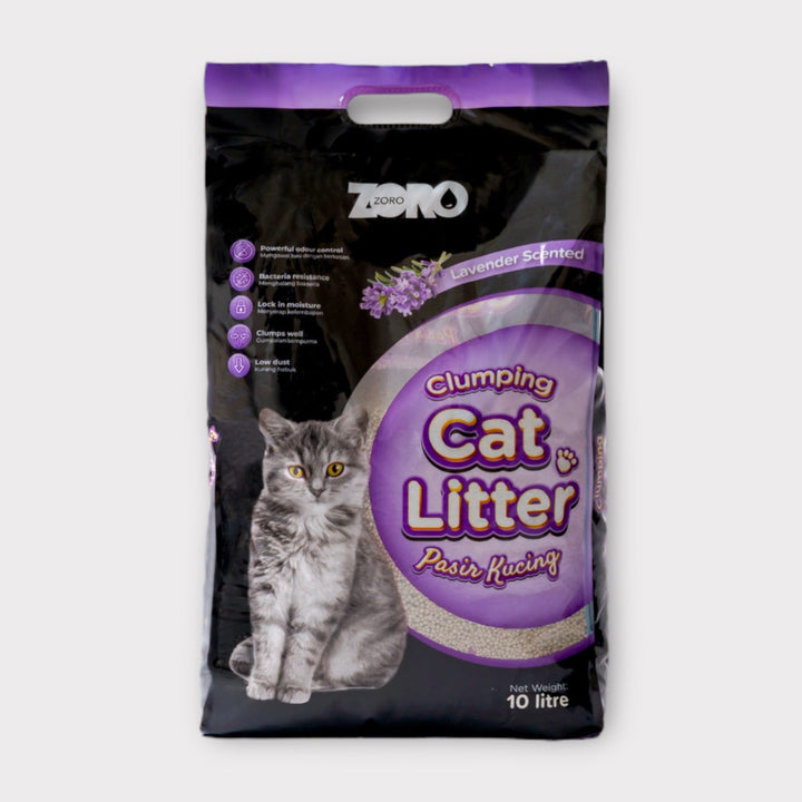 Zoro Cat Litter Lavender 10L - Pet Supplies - Cat Litter