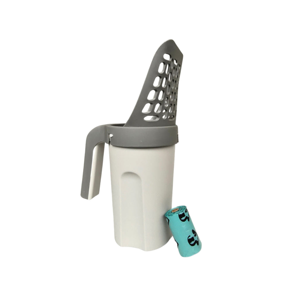 Zoro Cat Litter Scoop with Free 1 Roll of Poop Bag - Pet