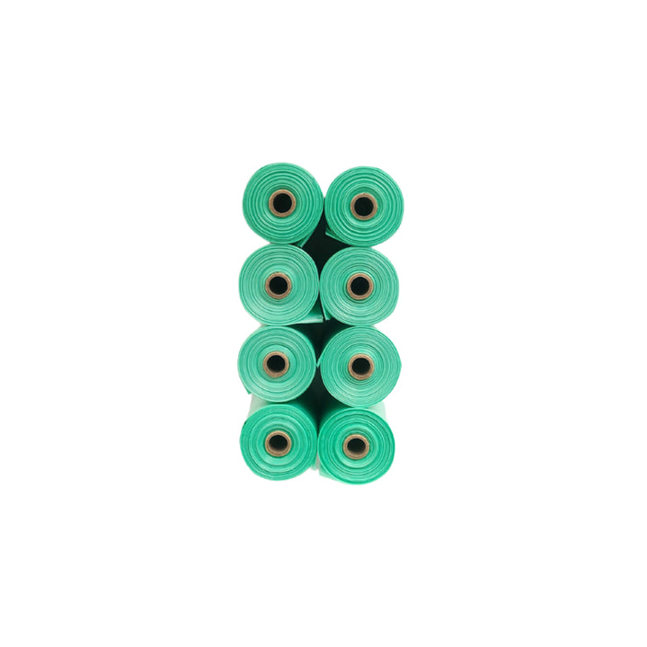 Zoro Eco Pet Waste Bags 8 Rolls x 15 bags - Pet Supplies