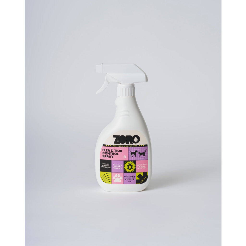ZORO Flea & Tick Control Spray 500ml - Pet Supplies - Pet