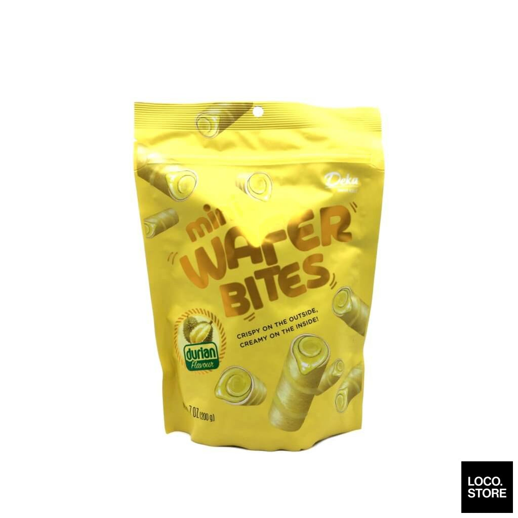 Deka Mini Wafer Bites Durian 180g
