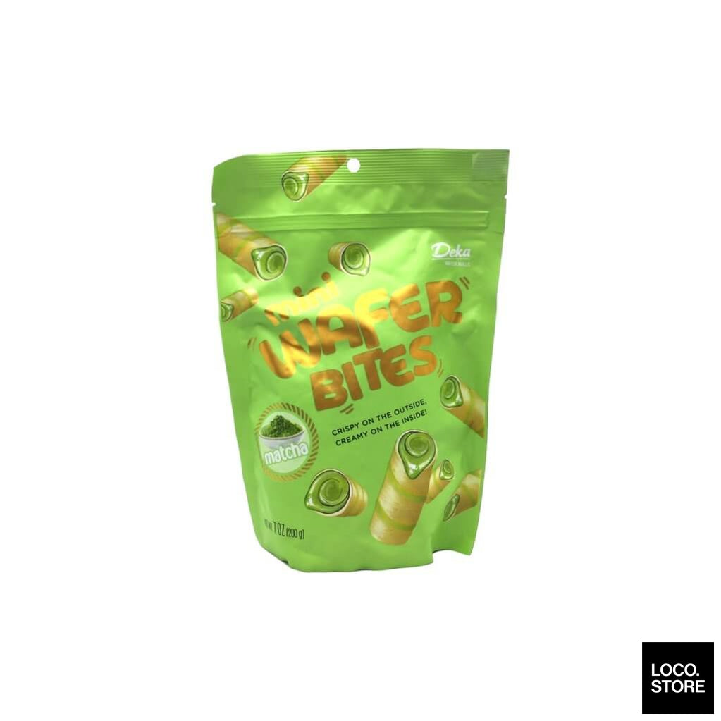 Deka Mini Wafer Bites Matcha 170g