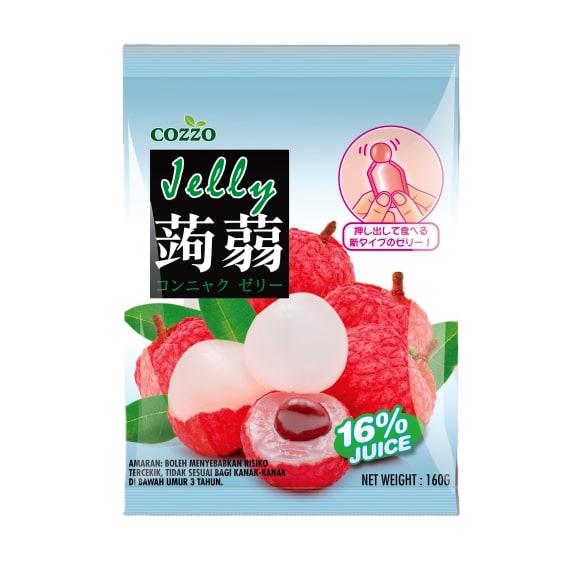 Cozzo Jushida Konnyaku Jelly Lychee 20gx8