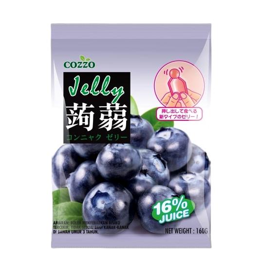 Cozzo Jushida Konnyaku Jelly Blueberry 20gx8