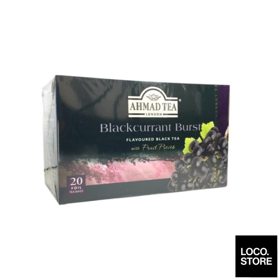 Ahmad Tea Blackcurrant 20 Teabags - Beverages