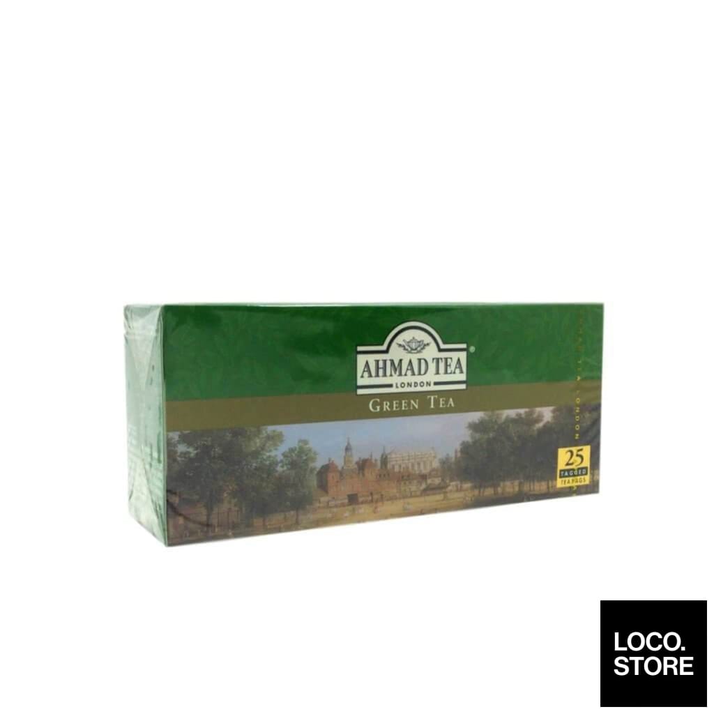 Ahmad Tea Green Tea 25 teabags - Beverages