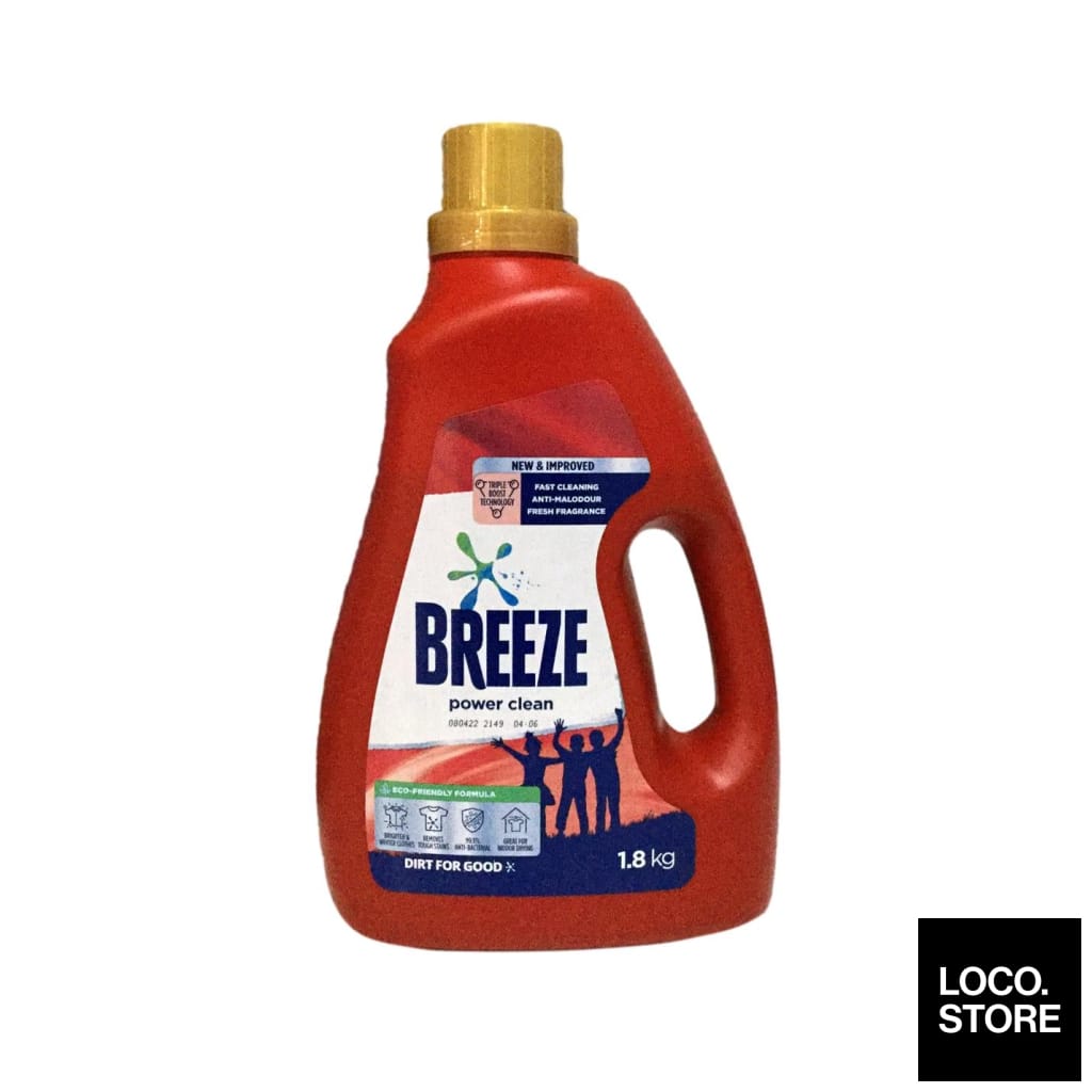 Breeze Liquid Power Clean 1.8kg - Household