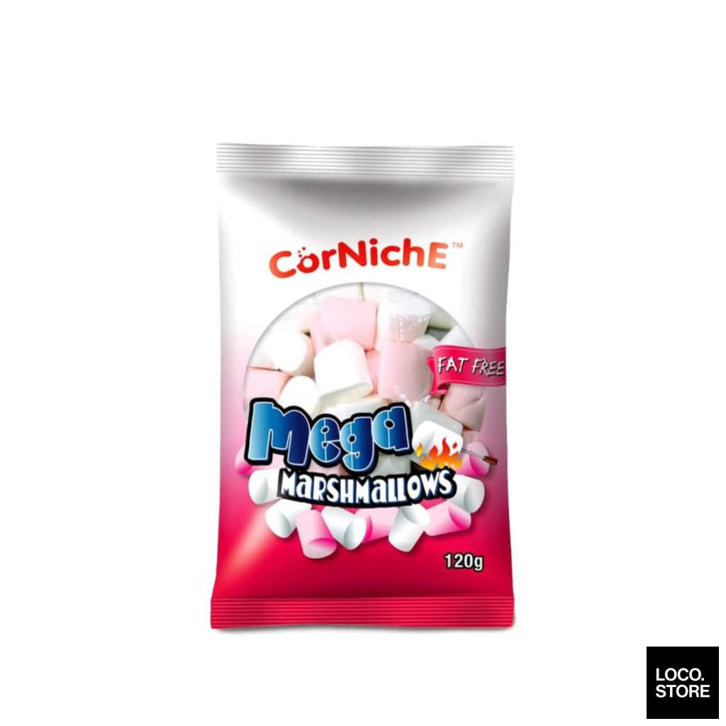 Corniche Mega Marshmallows 120g - Biscuits Chocs & Sweets