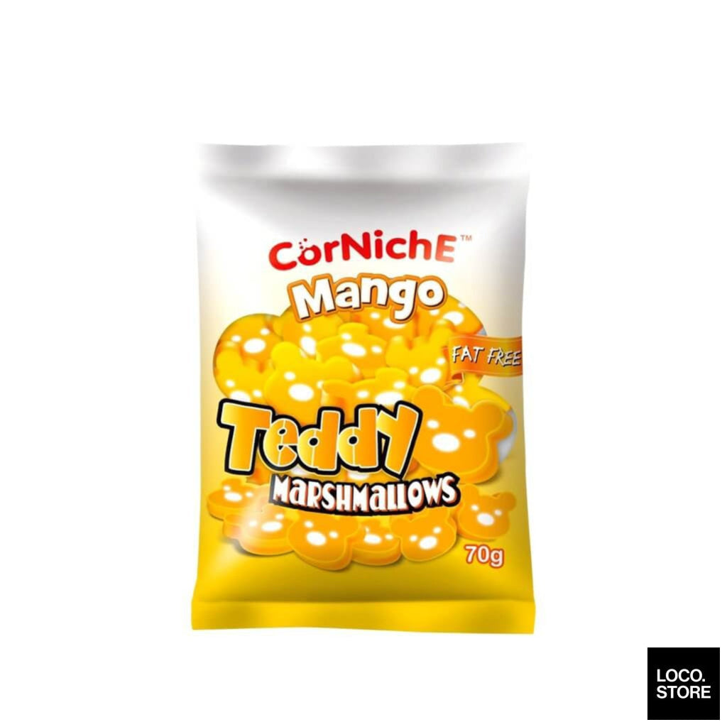 Corniche Teddy Marshmallows Mango 70g - Biscuits Chocs & 