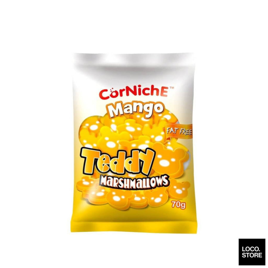 Corniche Teddy Marshmallows Mango 70g - Biscuits Chocs & 