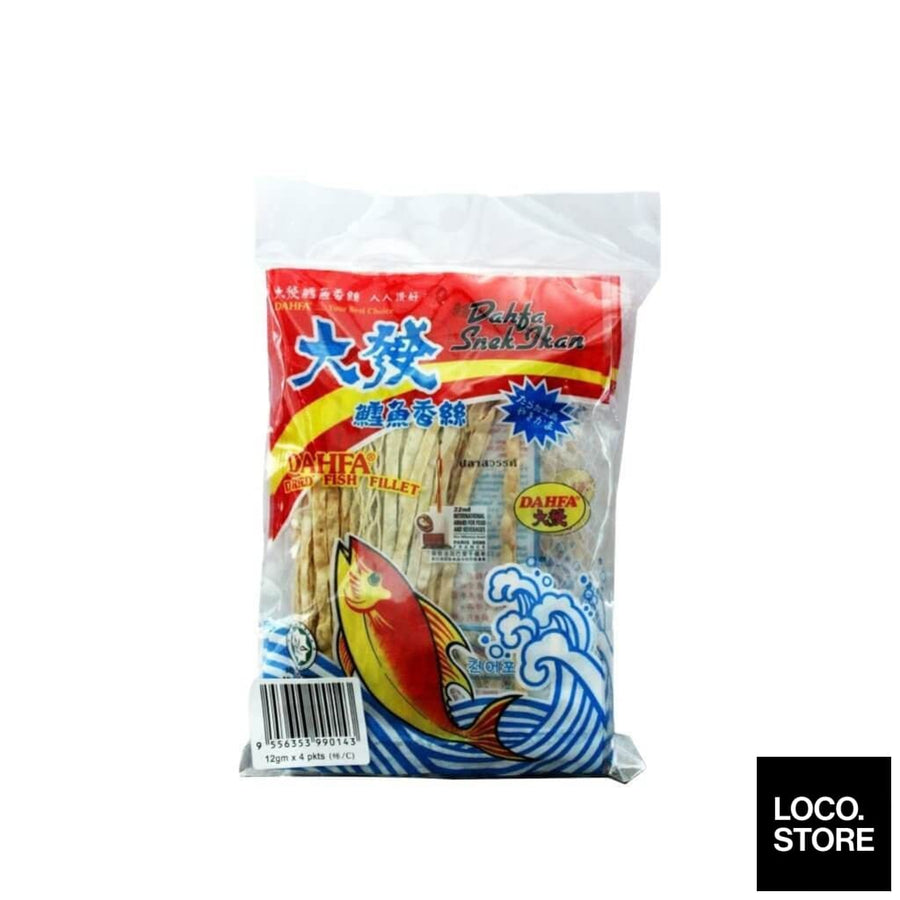 Dahfa Dried Fish Fillet 12g X 4 - Snacks