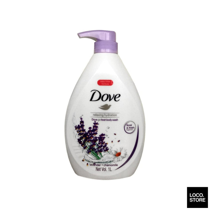 Dove Shower Relaxing Hydration Lavender 1000ml - Bath & Body