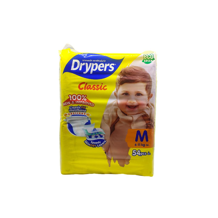 Drypers Classic M Mega 54s - Baby & Kid - Diapers