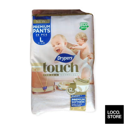 Drypers Touch Pants Mega Pack L38s - Baby & Kid - Diapers