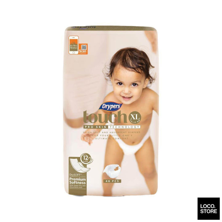 Drypers Touch XL Mega 46s - Baby & Child