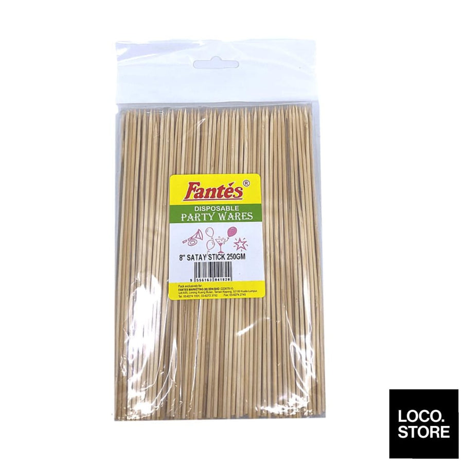 Fantes Satay Stick 8 Inch 250G - Household