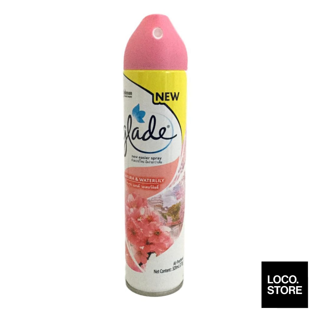 Glade Aerosol Sakura & Waterlily 320ml - Household