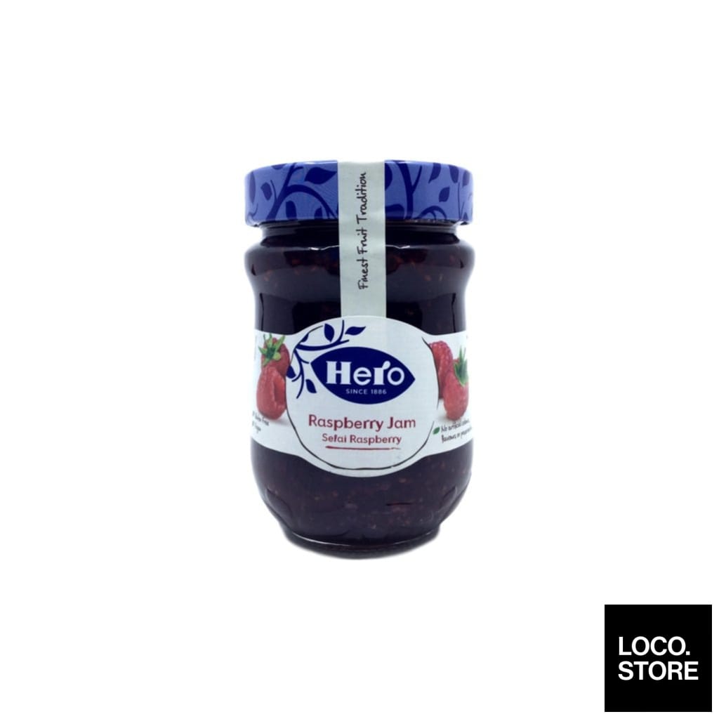 Hero Jam Raspberry 340G - Spreads & Sweeteners