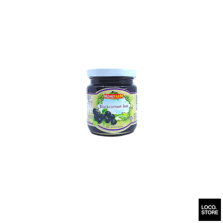 Homefarm Jam 240G Blackcurrant - Spreads & Sweeteners